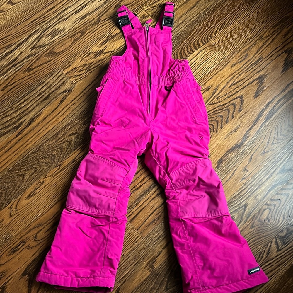 Girls Lands End Snowpants Size 5